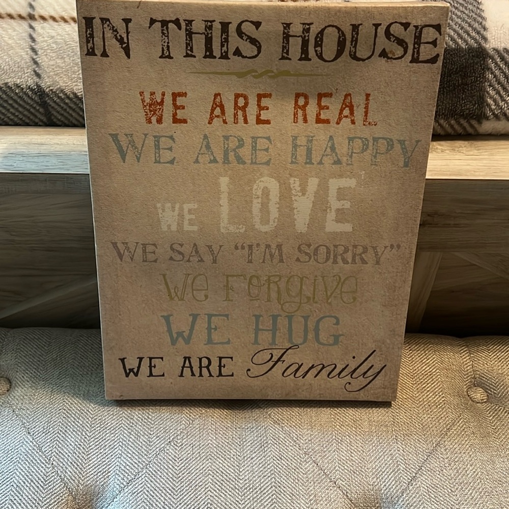 In this house